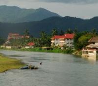 Nam Song River in Vang Vieng